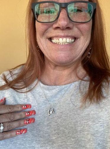 Customer photo review of Hjertesmykke - Til min Kjære