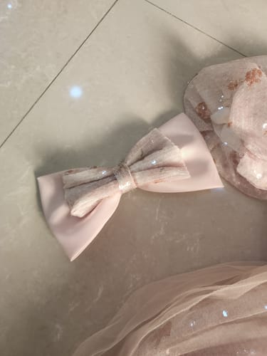 Customer photo review of Cute Baby Girls Butterfly Sleeve Floral Puff Princess Dress Toddler Prom Dress