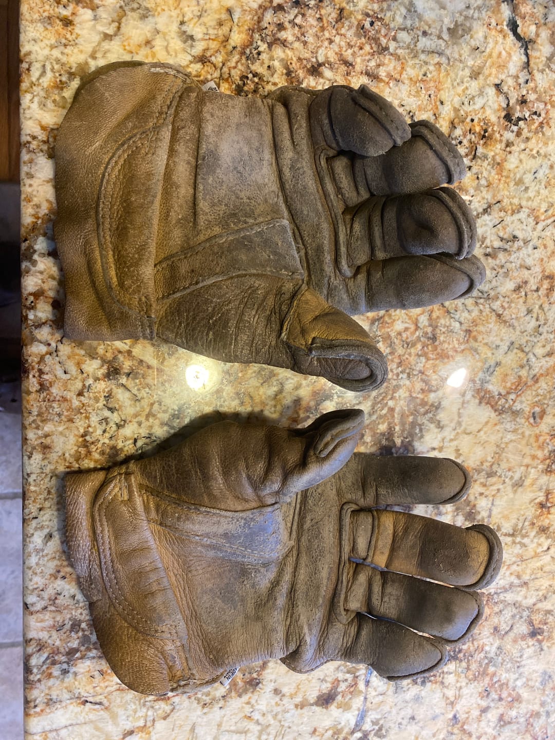 Customer photo review of Glove Repair