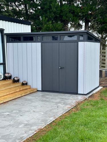 Customer photo review of Artisan 11x7 Shed 3.42m x 2.16m