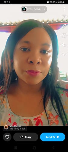 Customer photo review of HC COMBO 3 - Brazilian Lace Front Wig 16" & Zoe Water Wave Fringe