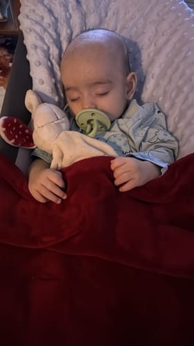 Customer photo review of Guardachupete + Chupete + Chupetero Spring Nenina & Co