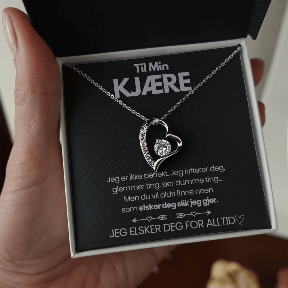 Customer photo review of Hjertesmykke - Til min Kjære