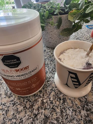 Customer photo review of KIT COLÁGENO HIDROLIZADO - SIN SABOR + COCO