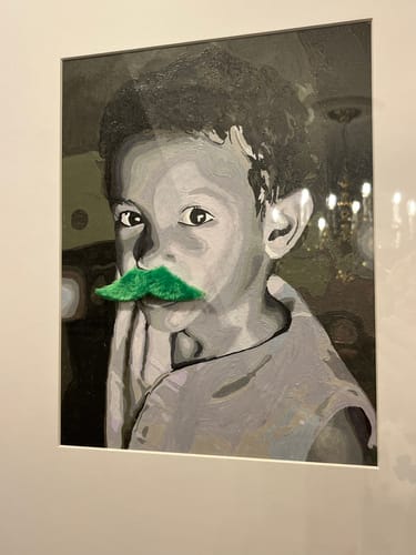 Customer photo review of Custom Paint by Numbers Kit
