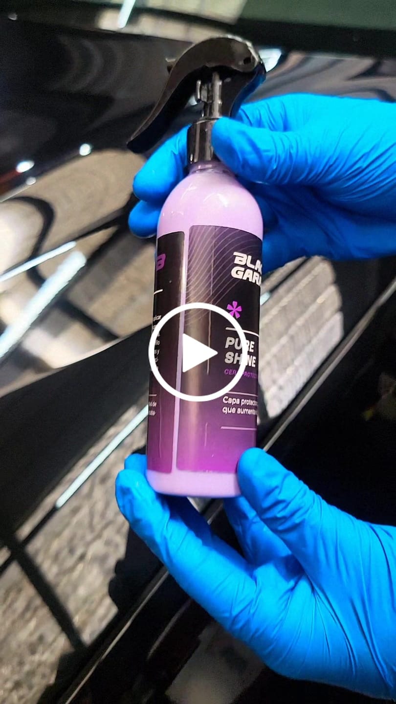 Customer video review of Pure Shine - Limpiador y Protector para Auto BLACK GARAGE