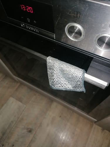 Customer photo review of Multifunktionales kratzfestes Drahtgeschirrtuch