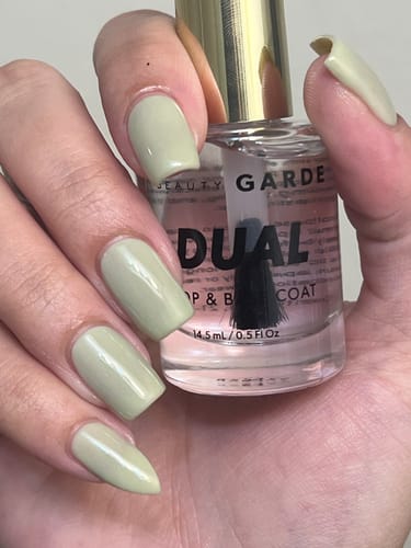 Customer photo review of Dual Base & Top Coat