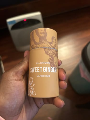 Customer photo review of North Carolina Sweet Ginger Rub