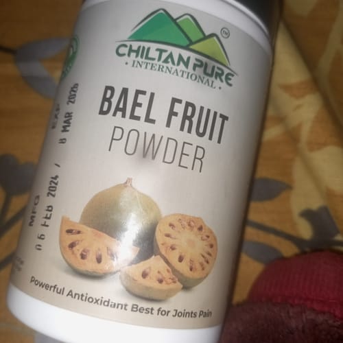 Customer photo review of Bael Fruit Powder بیل گری  Supplements for Arthritis and Joint Pain ✔️ Proven Results 🏆