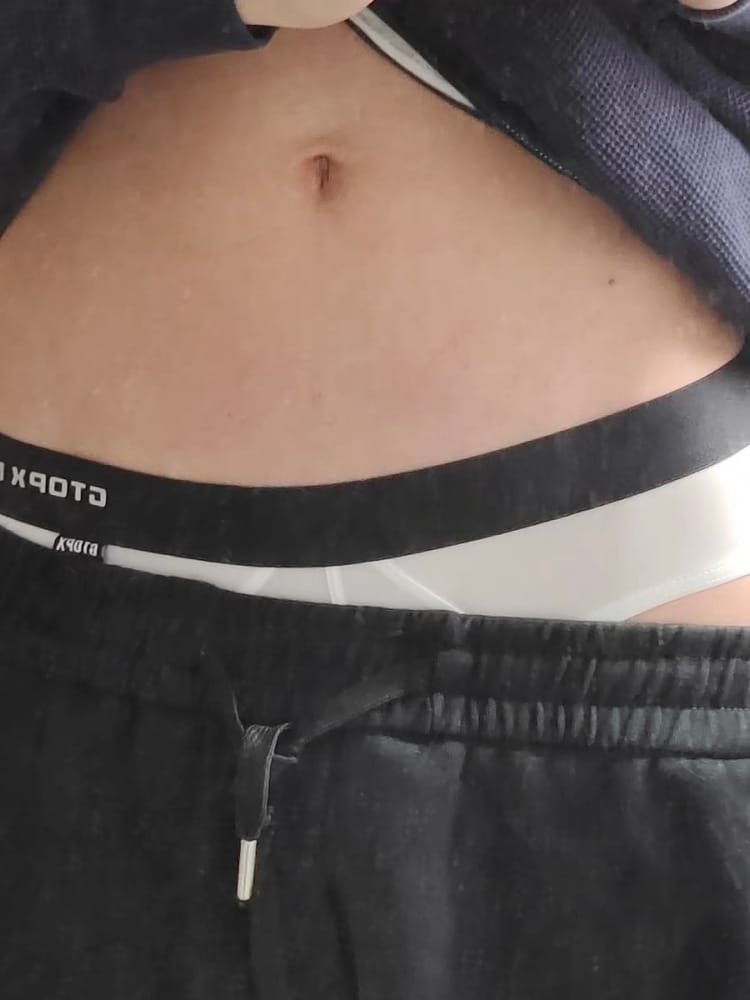 Customer photo review of Men's Sexy U Convex Garter Briefs