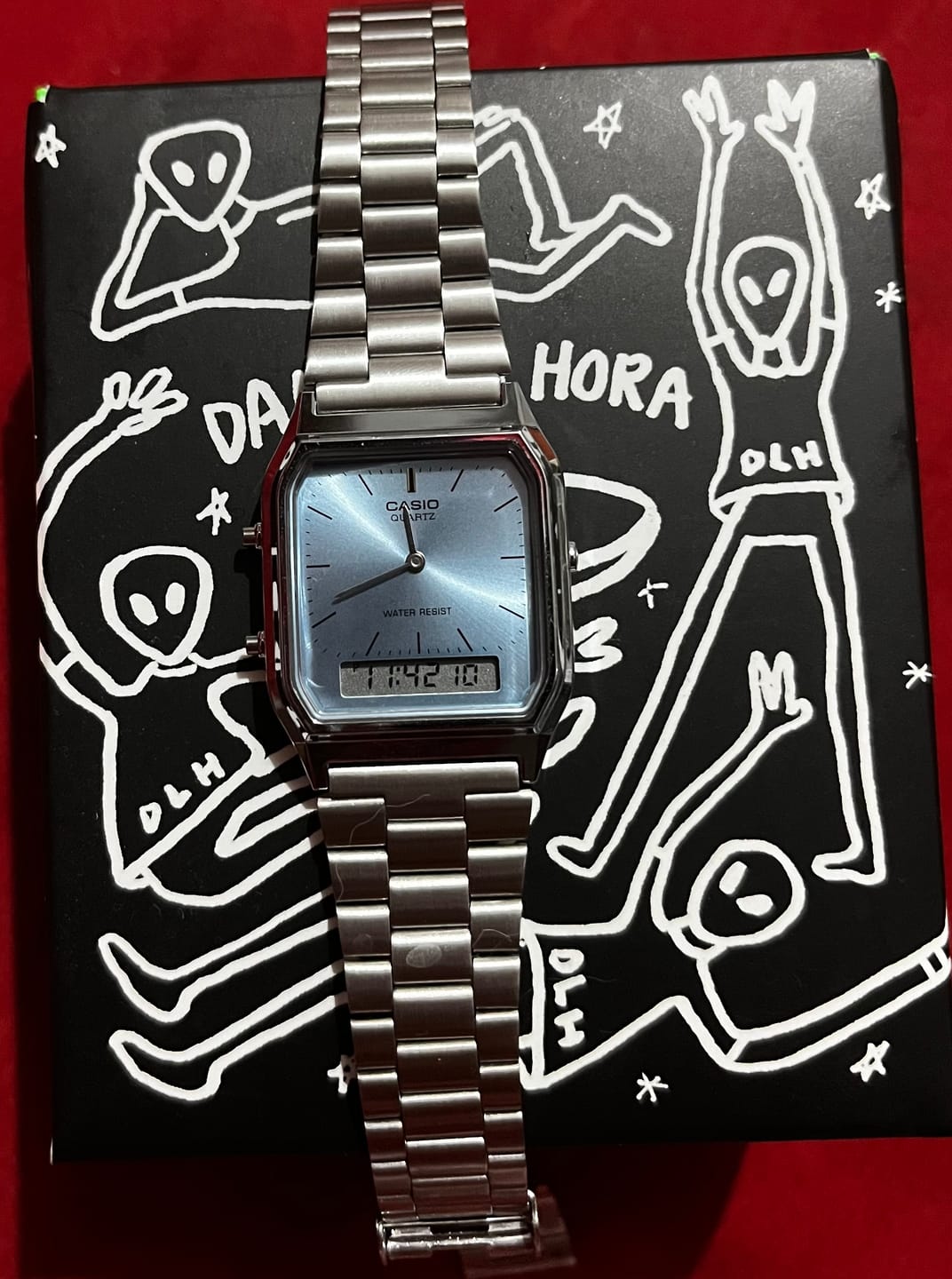 Customer photo review of Reloj Casio Vintage AQ-230A-2A1MQY Analogo Digital Ice Blue