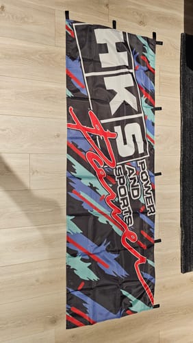 Customer photo review of Nobori HKS Flag