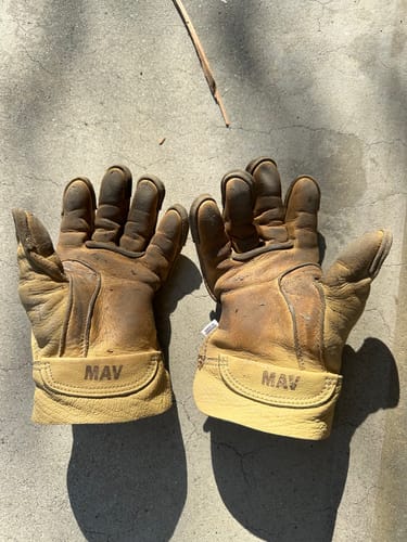 Customer photo review of Bespoke Gloves