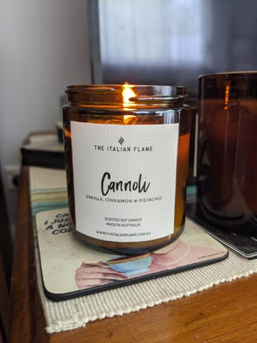 Customer photo review of Cannoli