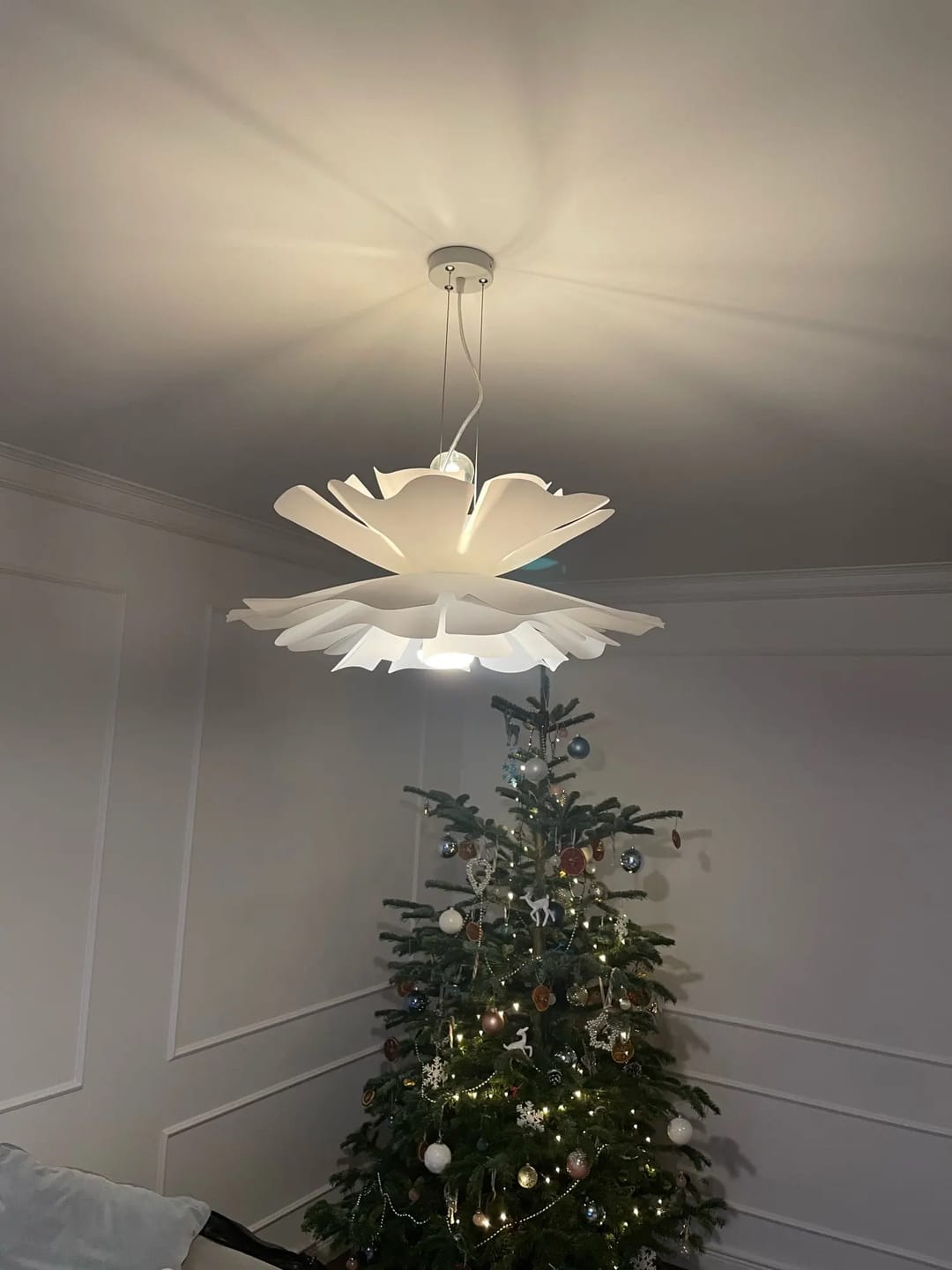 Customer photo review of WOMO Flower Pendant Light-WM2054