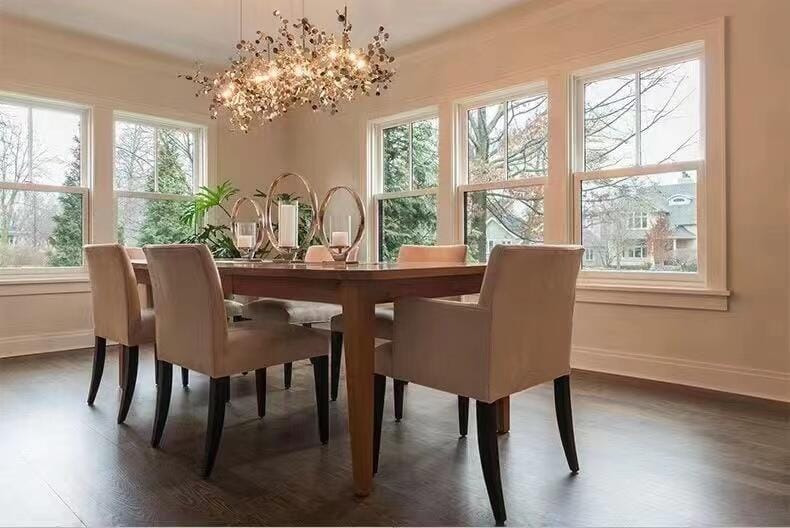 Customer photo review of WOMO Argent/Gold Cloud Multi Pendant Chandelier-WM2042