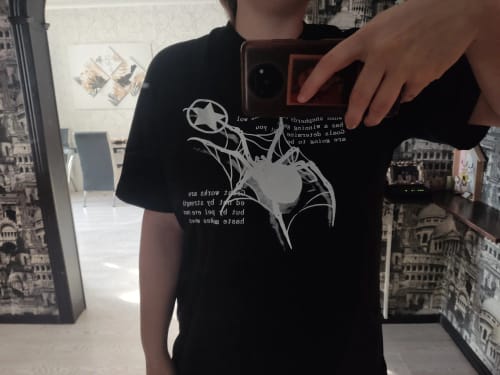 Customer photo review of Vencae™ HOODIE - WIDOW WEB