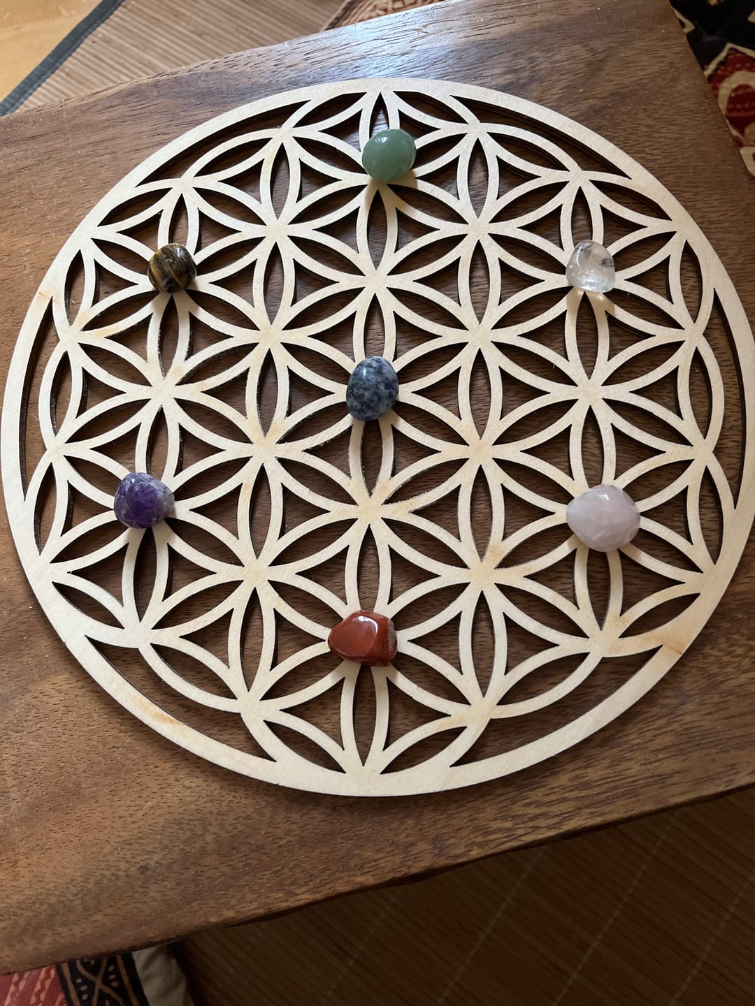 Customer photo review of Fleur de Vie en Bois Naturel Harmonisante