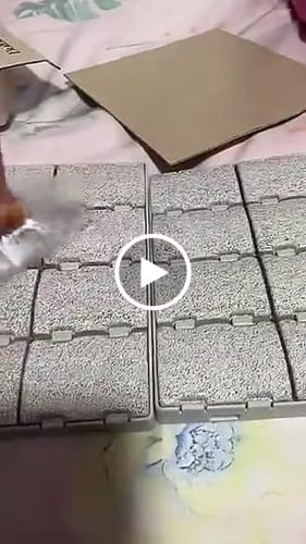 Customer video review of Diatomite Modular Bath Mat