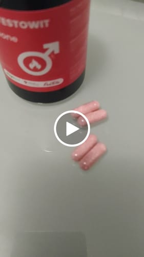 Customer video review of TESTOWIT - Regolazione ormonale 120 cps NEW!