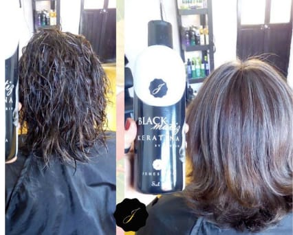 Customer photo review of Duo Platinum - Platina el cabello al instante.