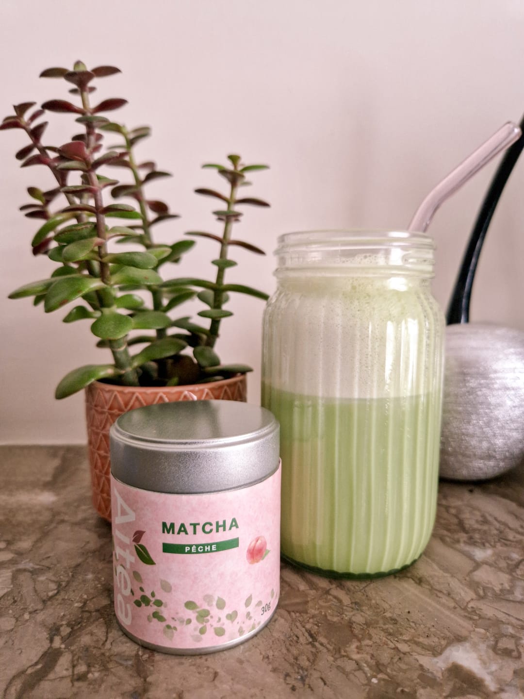 Customer photo review of Matcha pêche