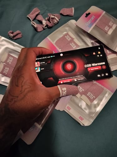 Customer photo review of "Aberrant" Finger Sleeves - Ten Packs