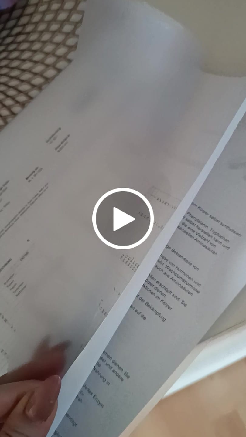 Customer video review of Mikronährstoff Analyse