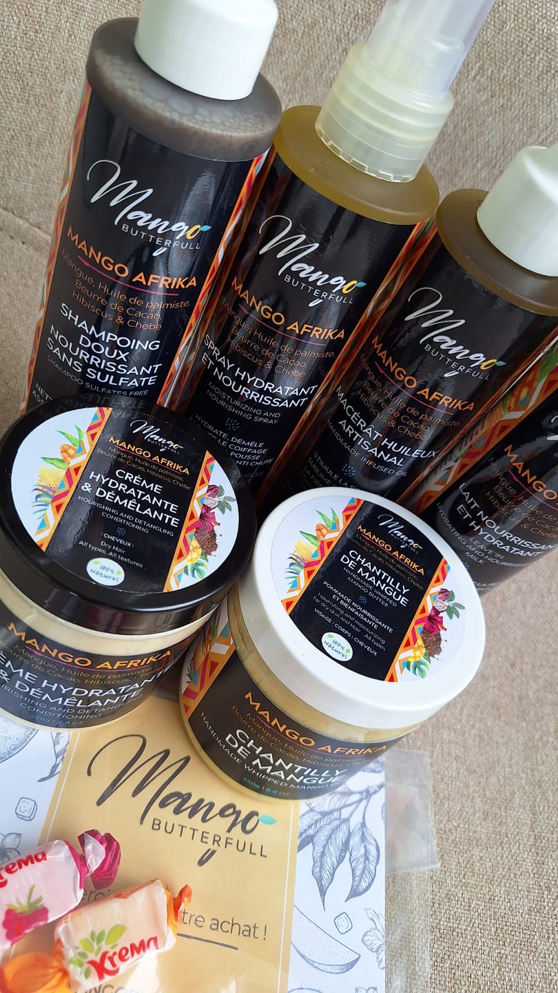 Customer photo review of Pack Routine MANGO AFRIKA - 6 produits