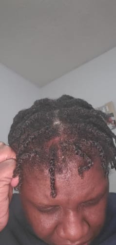 Customer photo review of The Ultimate Hair Growth Guide eBook