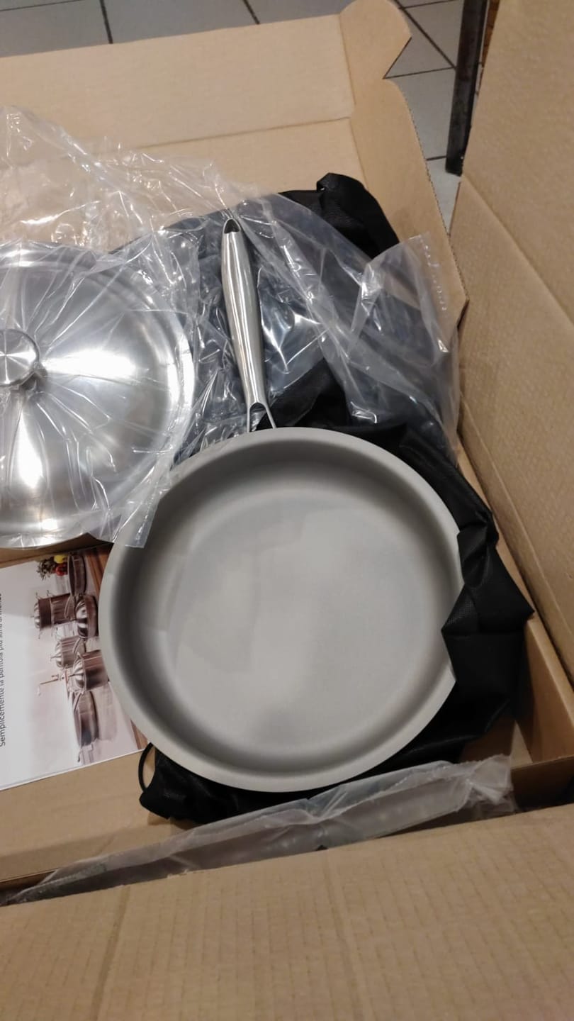 Customer photo review of Padella ∅ 26 cm - Superficie di cottura di puro titanio