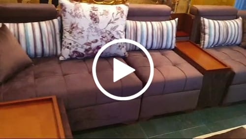 Customer video review of ركنة خشب زان 240×390سم- SBF100