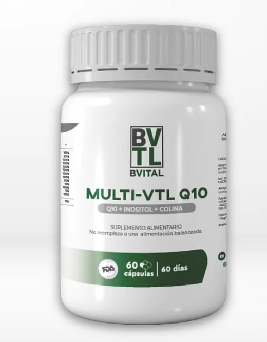 Customer photo review of MULTI-VITAL Q10 - Vitaminas + Q10 + Inositol + Colina - 30 cápsulas