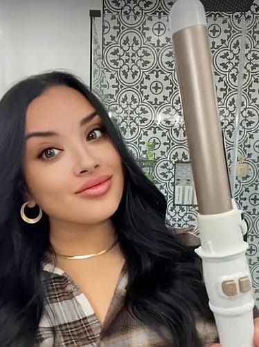 Customer photo review of GlamPro - selbstdrehender Lockenstab für wunderschöne Locken