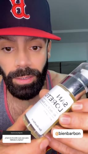 Customer photo review of Aceite y Shampoo Para Barba - Paquete 2 Piezas