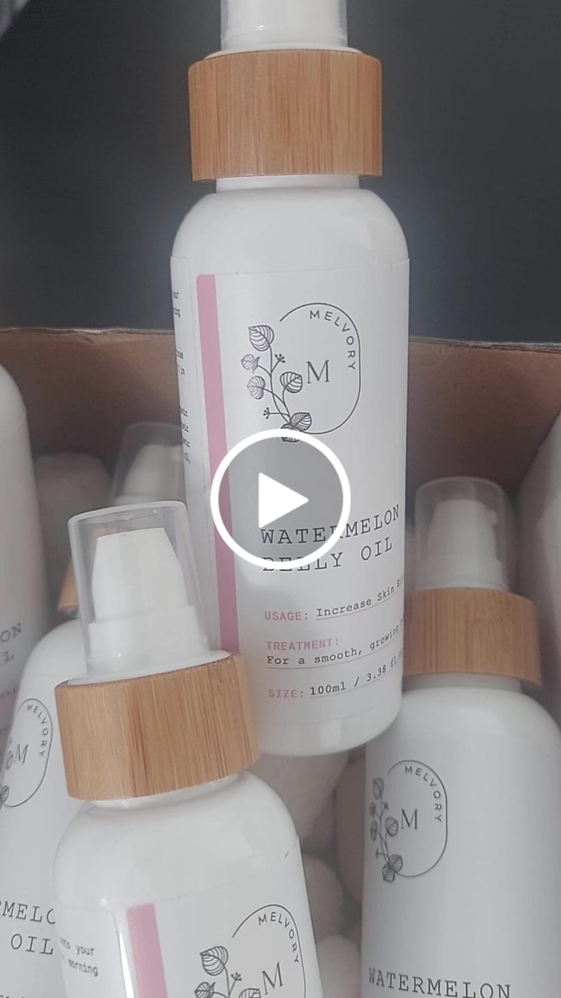 Customer video review of Watermelon Belly Oil