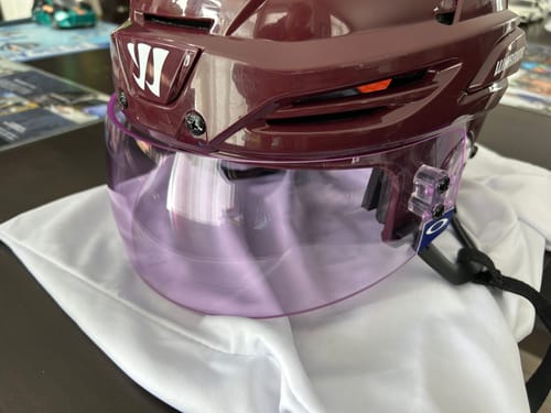 Customer photo review of Oakley Hockey Certified Straight Visor