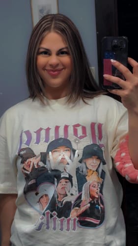 Customer photo review of YOUNG MIKO - V2 Tee