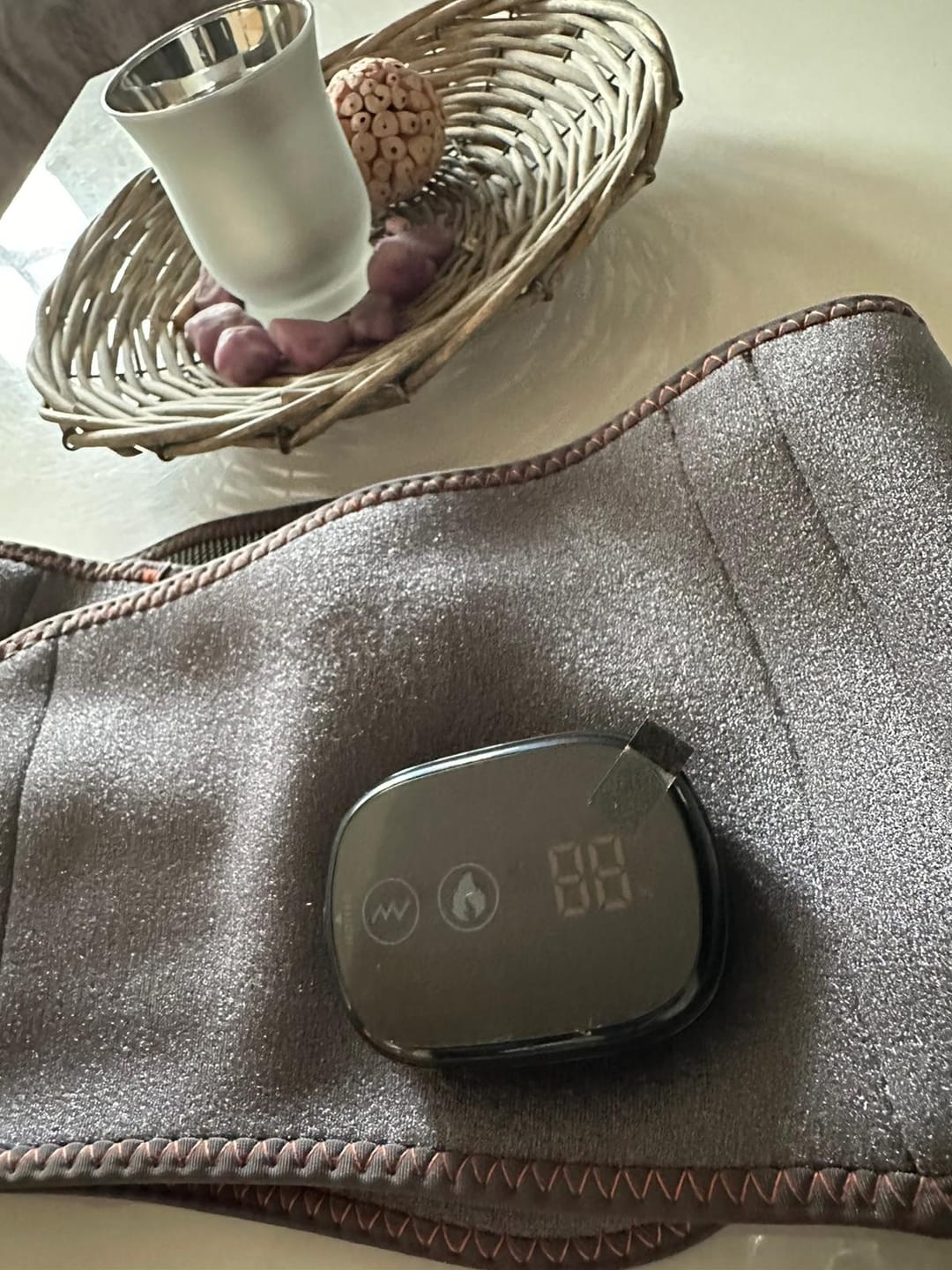 Customer photo review of ThermaPro® - Massagegürtel mit Rotlichtwärme - 50% Rabatt