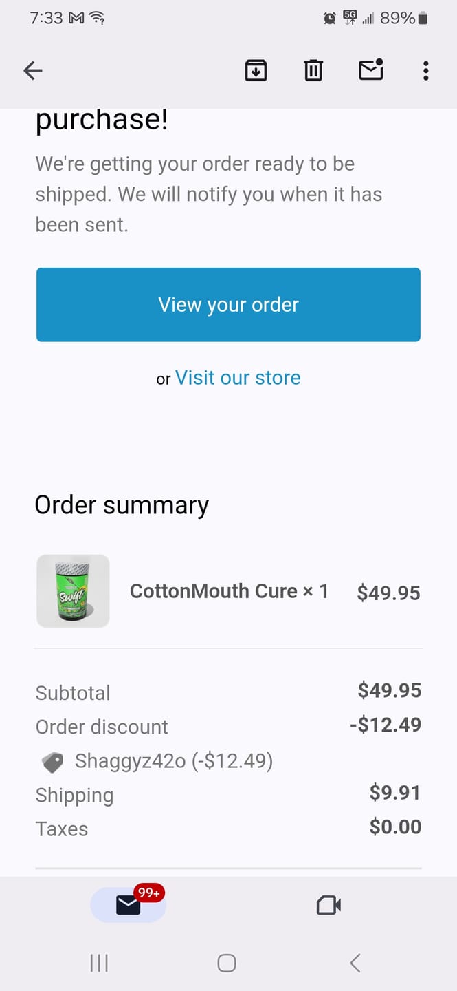 Customer photo review of Swift Creator Club