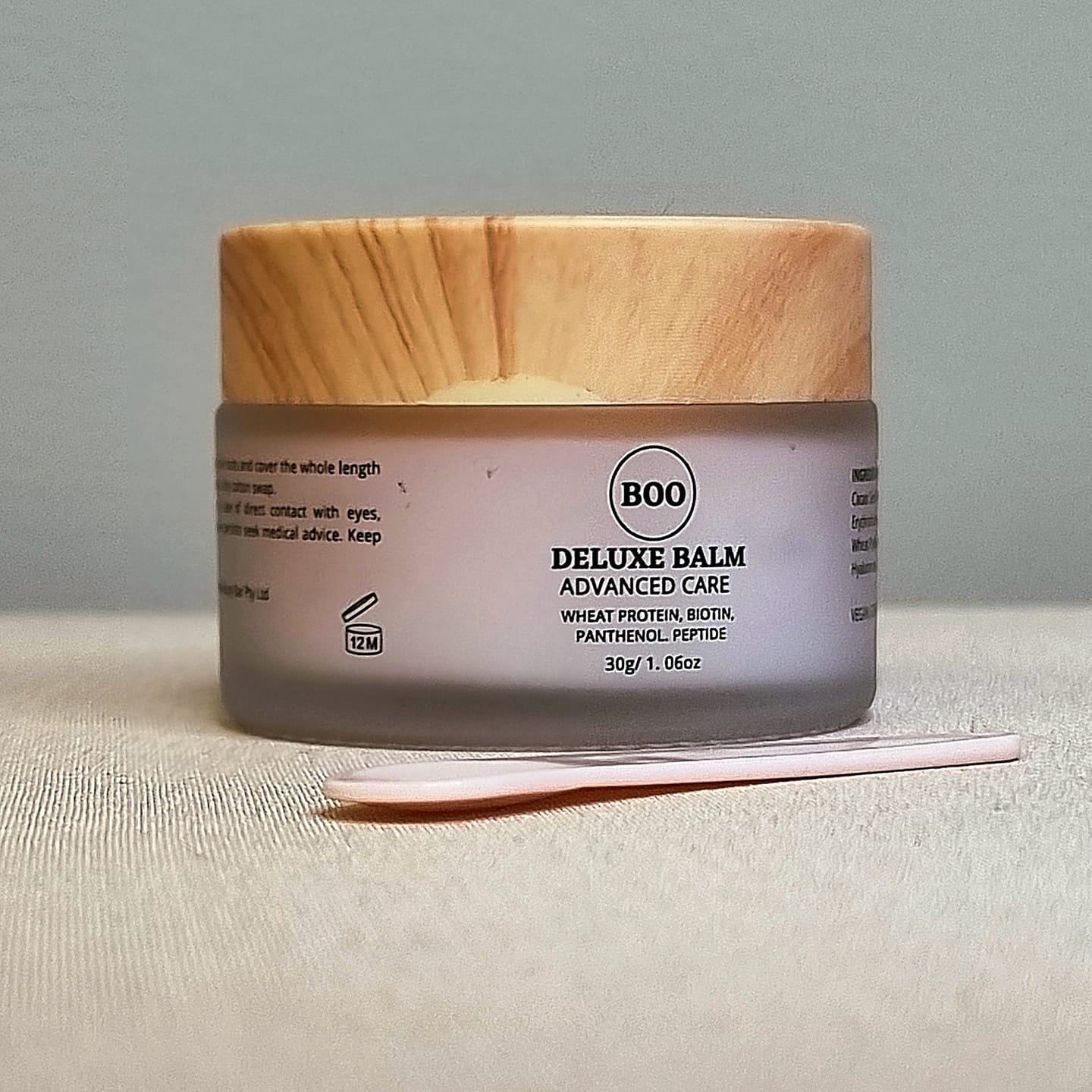 Customer photo review of Deluxe Lash & Brow Balm