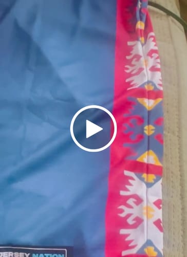 Customer video review of Serbia Custom Basketball Jersey