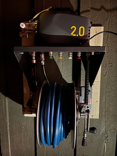 Customer photo review of GCI Clean Pressure Washer Kit