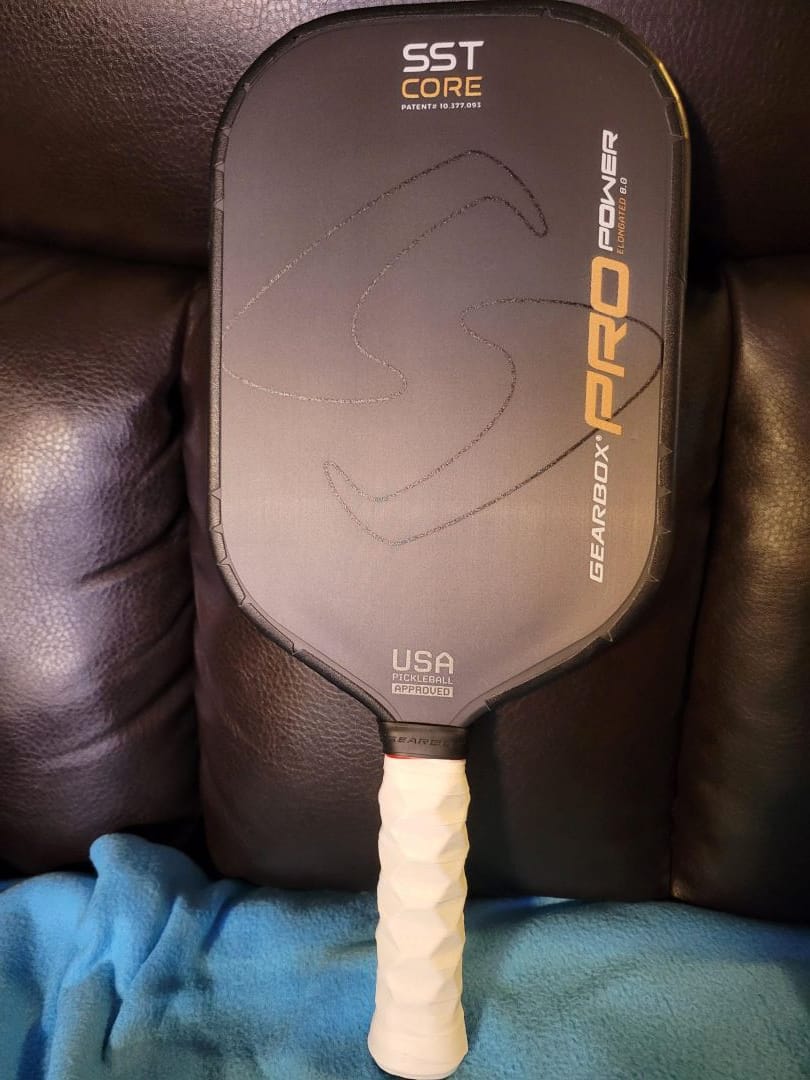 Customer photo review of Gearbox Pro Power Elongated Pickleball Paddle
