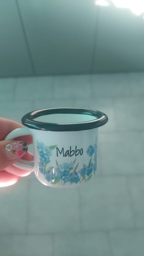 Recensione con foto di un cliente su Nontiscordardimè - Tazza