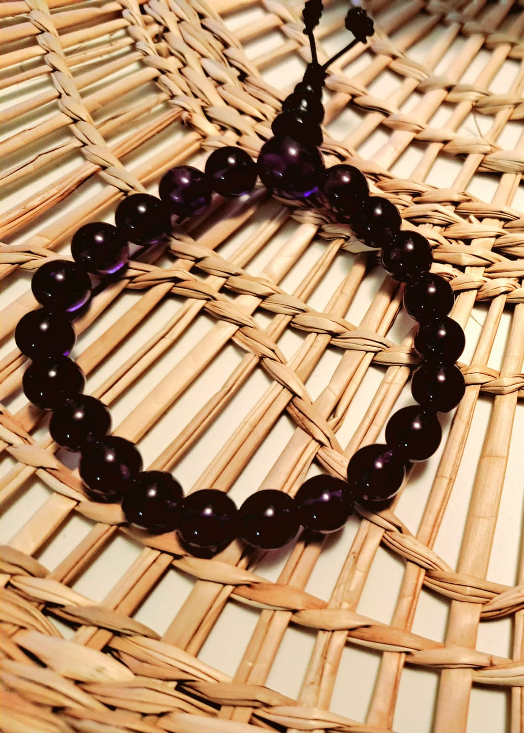 Customer photo review of Bracelet Améthyste +🎁