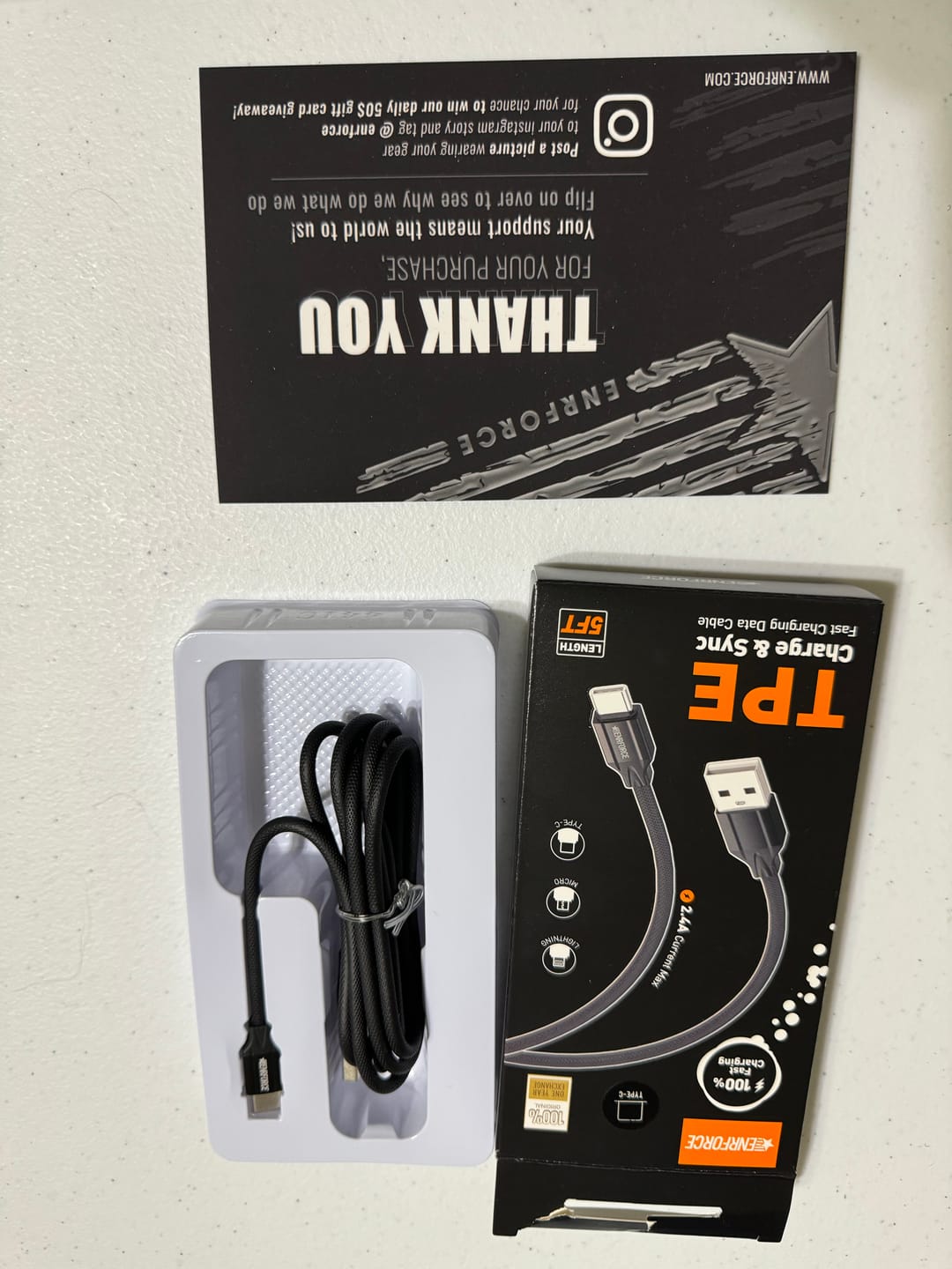 Customer photo review of Charging Cables