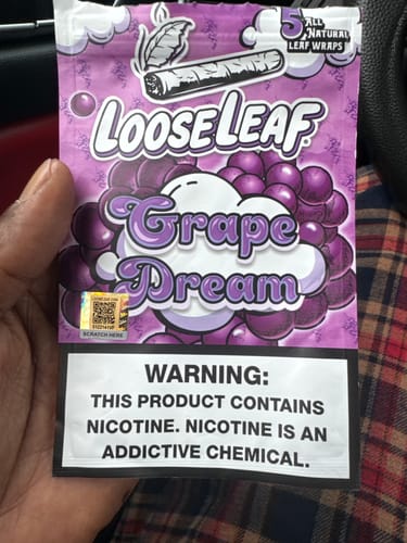 Customer photo review of LooseLeaf X Cookies 2 Pack Wraps