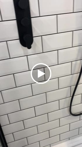 Customer video review of ShowerWorx Atlantic Matt Black 1000 x 800mm Sliding Shower Enclosure with White Tray- 6mm Glass